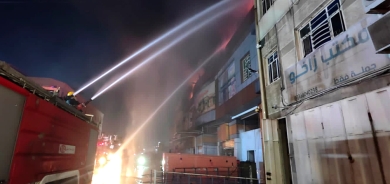 اندلاع حريق بالقرب من 