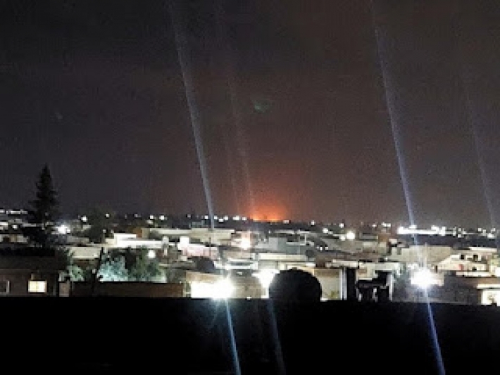 طائرات مجهولة تقصف مواقع عسكرية في قامشلو