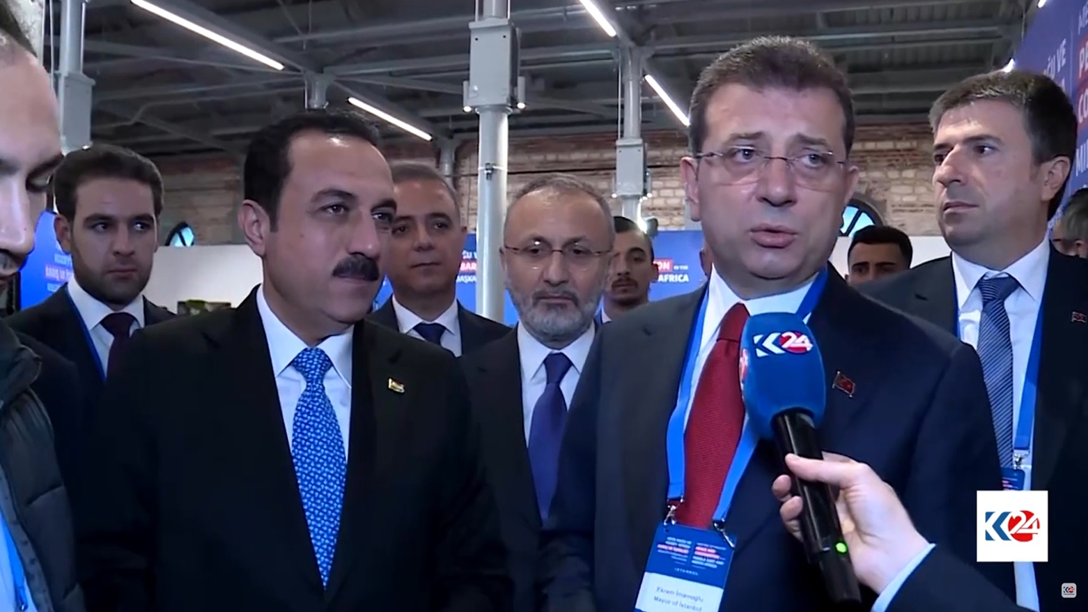 Îmamoglu: Divê pêwendiyên bi Herêma Kurdistanê pêşvetir bibin