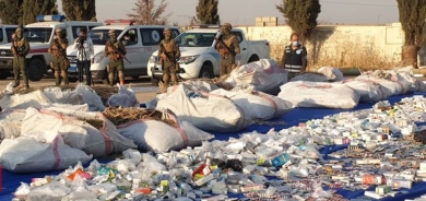 الأمن الكوردي يعتقل تاجري مخدرات ويضبط كمية كبيرة من مادة 