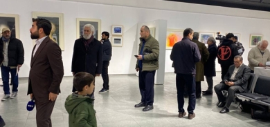 هونەرمەندی (نامق عەلی قادر) پێشانگەیەكی تایبەتی شێوەكاری كردەوە