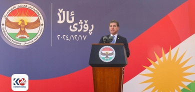 Nêçîrvan Barzanî: Alaya Kurdistanê me hemiyan pêxemetî armanceke pîroz dike yek