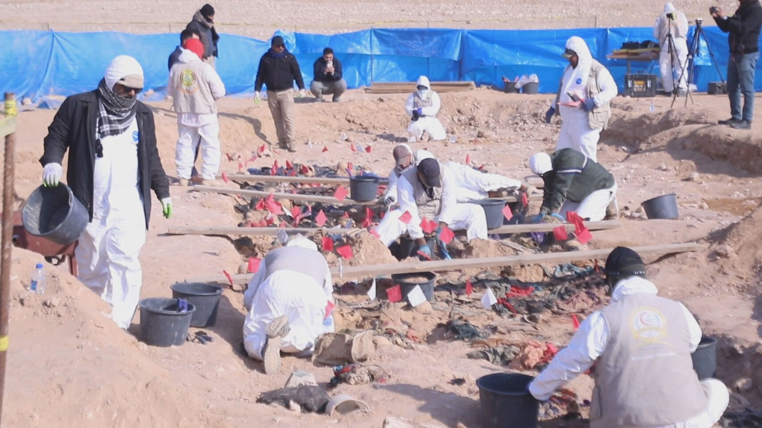 Goreke bikom a Kurdên Enfalkirî li Semaweyê hat dîtin