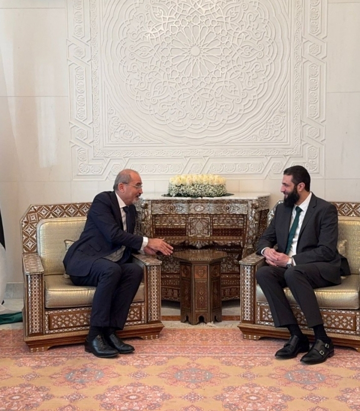 Wezîrê Derve yê Urdinê geheşt Şamê