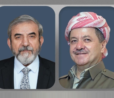 ســـەرۆک مەسعود بارزانی لەڕێی تەلەفۆنەوە پەیوەندی بە بەڕێز مامۆستا سەلاحەددین بەهائەدین ئەمینداری گشتیی یەکگرتووی ئیسلامیی کوردستان کرد.