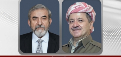 Serok Barzanî pîrozbahî li Selahedîn Behaedîn kir