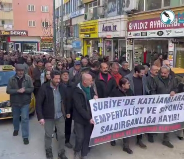 خۆپیشاندان لە تورکیا دوای سەرکوتکردنی عەلەوییەکانی سوریا