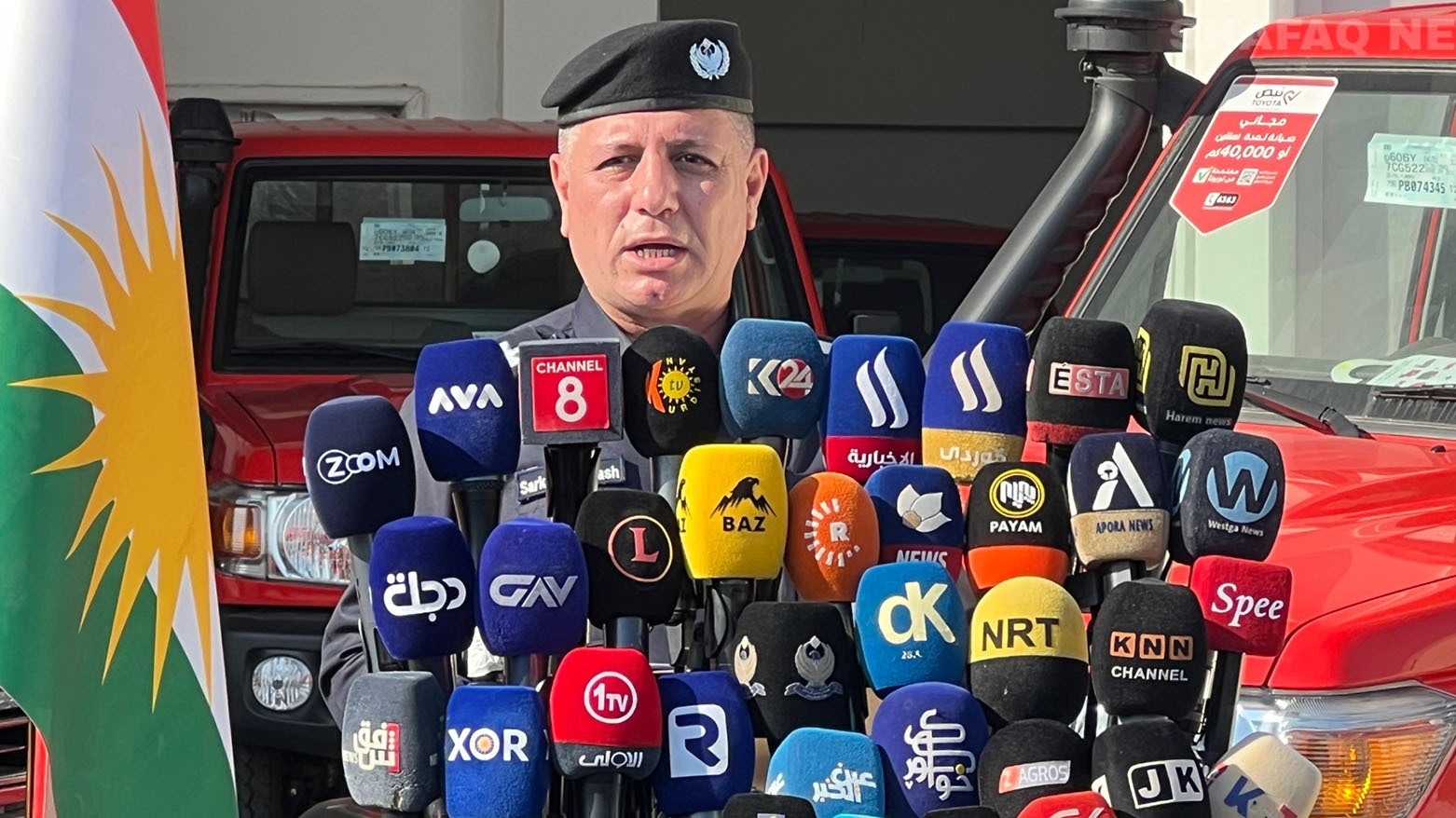 أودى بحياة 50 شخصاً.. إقليم كوردستان يسجل نحو 10 آلاف حادث مروري في 2024