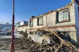 ڕوودانی بوومەلەرزەیەکی کوشندە لە تبت و گیانلەدەستدانی نزیکەی ١٠٠ هاووڵاتی