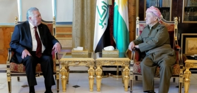 Serok Barzanî pêşwaziya Konsulê Giştî yê Filistînê li Hewlêrê kir