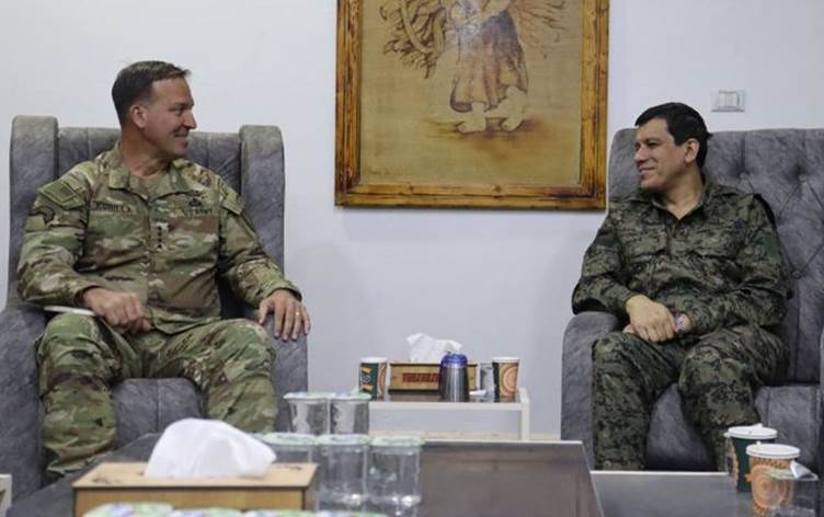 Mezlûm Ebdî bi Kurilla re civiya: 'Ji bo rewşa Sûriyeyê girîng bû'