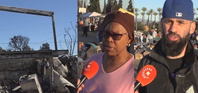 Li Los Angelesê bi hezaran kes bê mal mane: ‘Kesên navdar alîkariyê dikin’