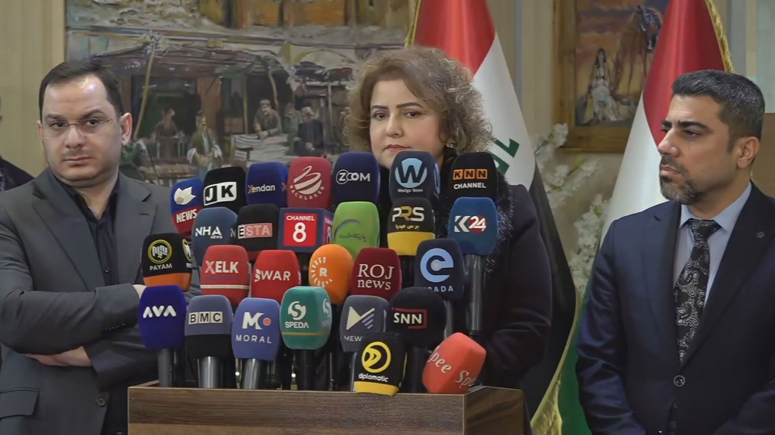 نرمين معروف: هناك تفاهم مبدئي بين وفدي حكومة الإقليم والحكومة الاتحادية