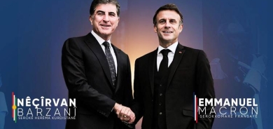 Nêçîrvan    Barzanî û Macron li ser pêşhatên dawî axivîn