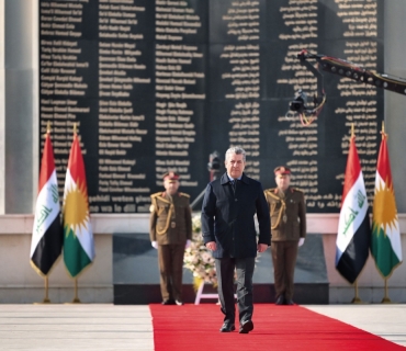 بە ئامادەبوونی مەسرور بارزانی، سەرۆکی حکوومەتی هەرێمی کوردستان، ڕێوڕەسمێکی تایبەت لە ساڵیادی شەهیدانی یەکی شوبات،  بەڕێوە چوو.