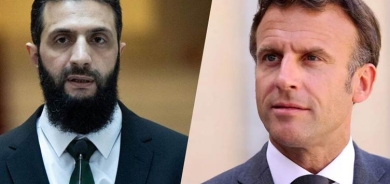 Macron pîrozbahî li Ehmed Şer kir û ew vexwend Fransayê