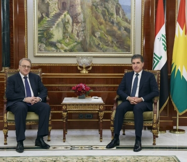 نێچیرڤان بارزانی لەگەڵ نوێنەری تایبەتی سەرۆکی رووسیا کۆبووەوە