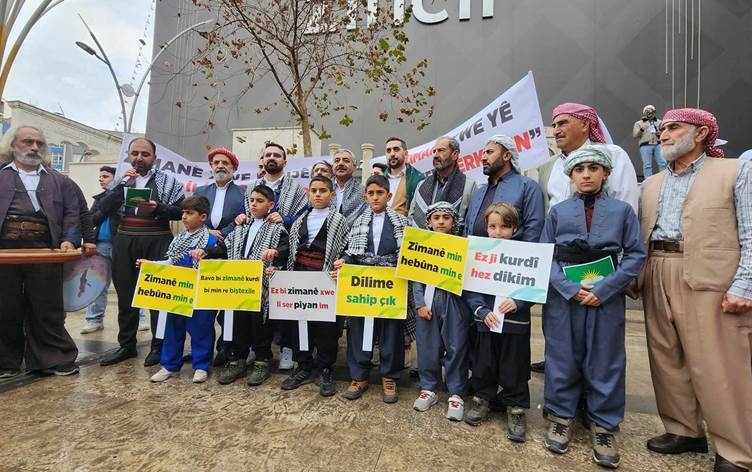 HUDA PAR ji bo Kurdî meşiya: 'Mirov bi ziman heye'