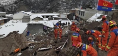 Li Çînê erd şimitî û hezaz pêkhat: 10 mal di bin hezazê de man, 30 kes winda ye