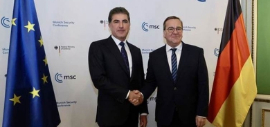 Nêçîrvan Barzanî û Wezîrê Parastinê yê Almanyayê li hev civiyan