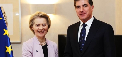 رئيسة المفوضية الأوروبية: توجهات نيجيرفان بارزاني بشأن الوضع في سوريا والمنطقة موضع اهتمام