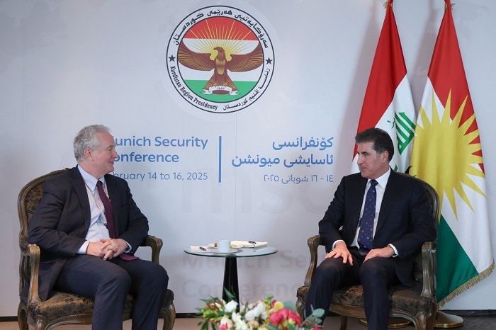 President Nechirvan Barzani Engages in Diplomatic Talks at Munich Security Conference
