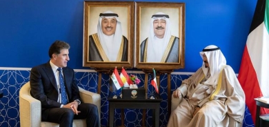 Nêçîrvan Barzanî û Serokwezîrê Kuweytê civiyan