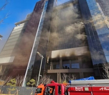 بەهۆی ئاگرکەوتنەوە لە کۆریای باشوور شەش کەس گیانیان لەدەستدا