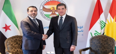 Nêçîrvan Barzanî û Es’ed Şeybanî tekezî li ser parastina mafên gelê kurd û hemû pêkhateyên Sûriyê kirin