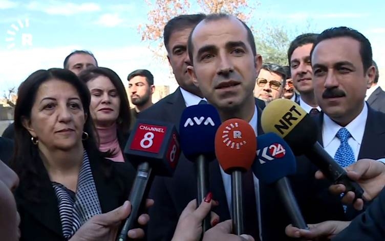 Keskîn Bayindir: Me silav û peyamên Birêz Ocalan pêşkêşî Serok Barzanî kirin