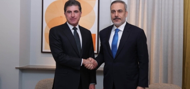 Nêçîrvan Barzanî û Hakan Fîdan ewlehî û aramiya navçeyê gotûbêj kirin