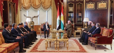 President Masoud Barzani Meets Senior Iranian Delegation to Strengthen Bilateral Relations