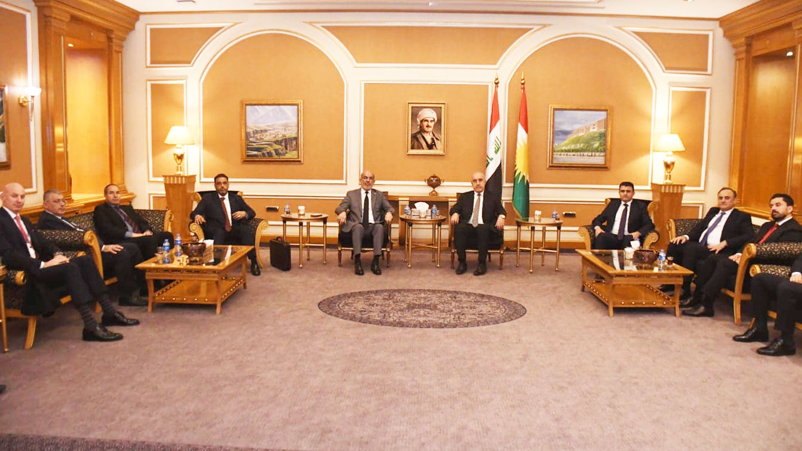 وفد وزارة النفط العراقية يصل أربيل لمناقشة استئناف تصدير نفط إقليم كوردستان