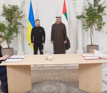 واژۆکردنی ڕێککەوتنی هاوکاری ئابووری لە نێوان ئۆکرانیا و ئیمارات