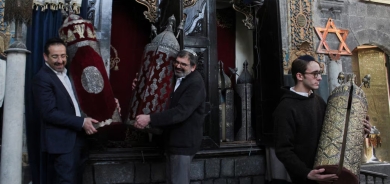 Piştî 30 salan şandeke Cihûyan vegeriya Sûriyeyê