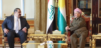 Serok Barzanî û Musenna Samerayî tekeziyê li ser hevahengiya aliyên siyasî dikin