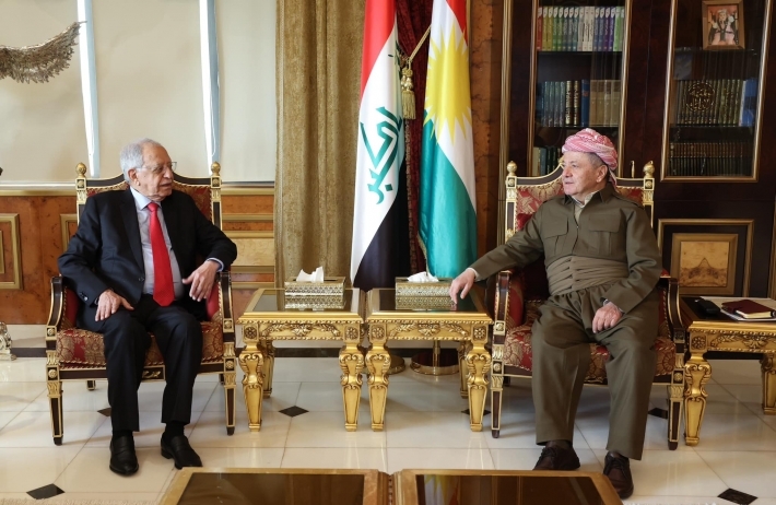 الرئيس بارزاني يستقبل رئيس مؤسسة المدى للثقافة والإعلام والفنون