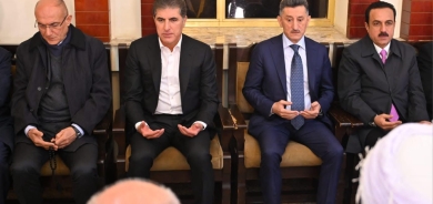 رئيس إقليم كوردستان يشارك بمجلس عزاء أحد مقاتلي البيشمركة القدامى