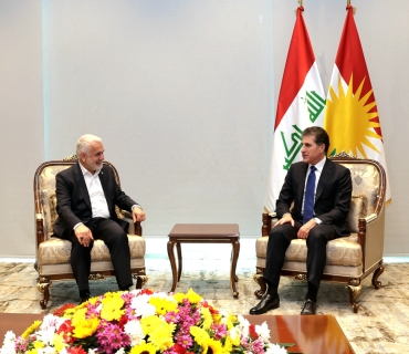 ســـه‌رۆكى هه‌رێمى كوردستان و سه‌رۆكى گشتيى هوداپار پرۆسه‌ى ئاشتى تاوتوێ ده‌كه‌ن