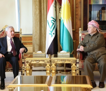 سەرۆك مەسعود بارزانی، پێشوازیی لە سەرکۆماری عێراق كرد و پەیوەندییەکانی نێوان حکوومەتی هەرێمی کوردستان و حکوومەتی عێراقیان تاوتوێ كرد.