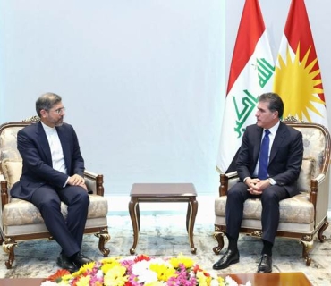 نێچیرڤان بارزانی، سەرۆکی هەرێمی کوردستان لەگەڵ سەعید خەتیبزادە، جێگری وەزیری دەرەوەی كۆمارى ئيسلاميى ئێران، كۆبووه‌وه‌.