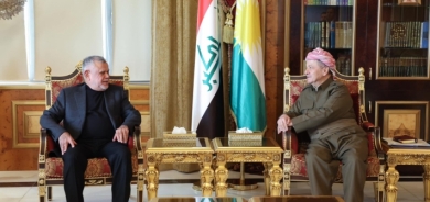 Serok Barzanî pêşwazî li Serokê Giştî yê Rêxistina Bedir kir