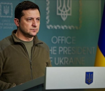 زێلێنسکی دەگاتە لەندەن بۆ بەشداریکردن لە کۆبوونەوەیەکی تایبەت بە شەڕی ئۆکرانیا