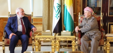 سەرۆک مەسعود بارزانی پێشوازی لە شاندێکی باڵای حزبی ئیسلامیی عێراقی بە سەرۆکایەتیی بەڕێز ئەیاد سامەرائی سەرۆکی شورای حزبی ئیسلامیی عێراقی کرد.