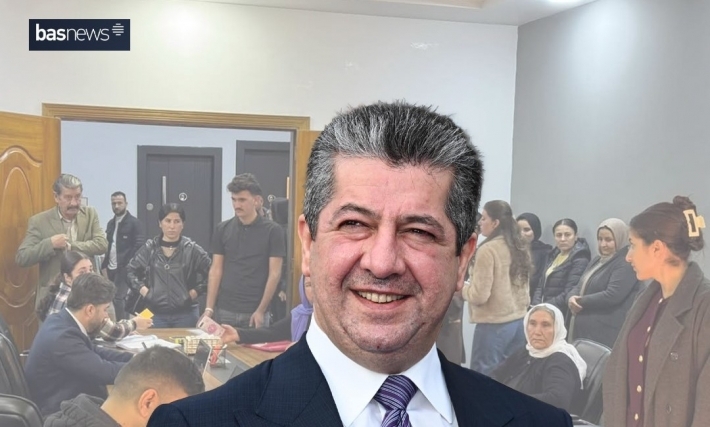 بدء توزيع المنح المقدمة من مسرور بارزاني للناجين الإيزيديين