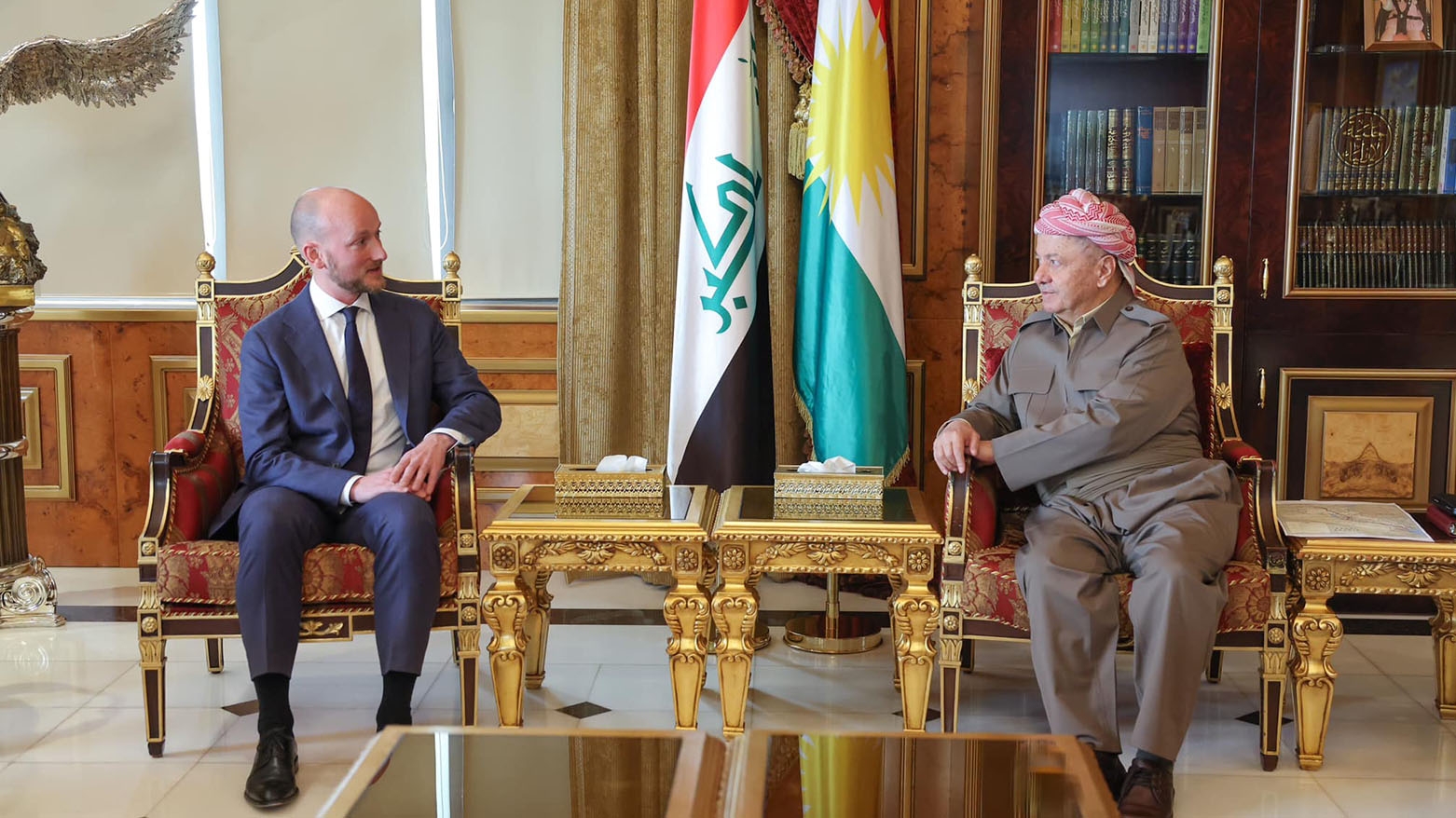 Serok Barzanî: Her tiştekê ji me bê em bo alîkarîkirina piroseya aştiyê dikin