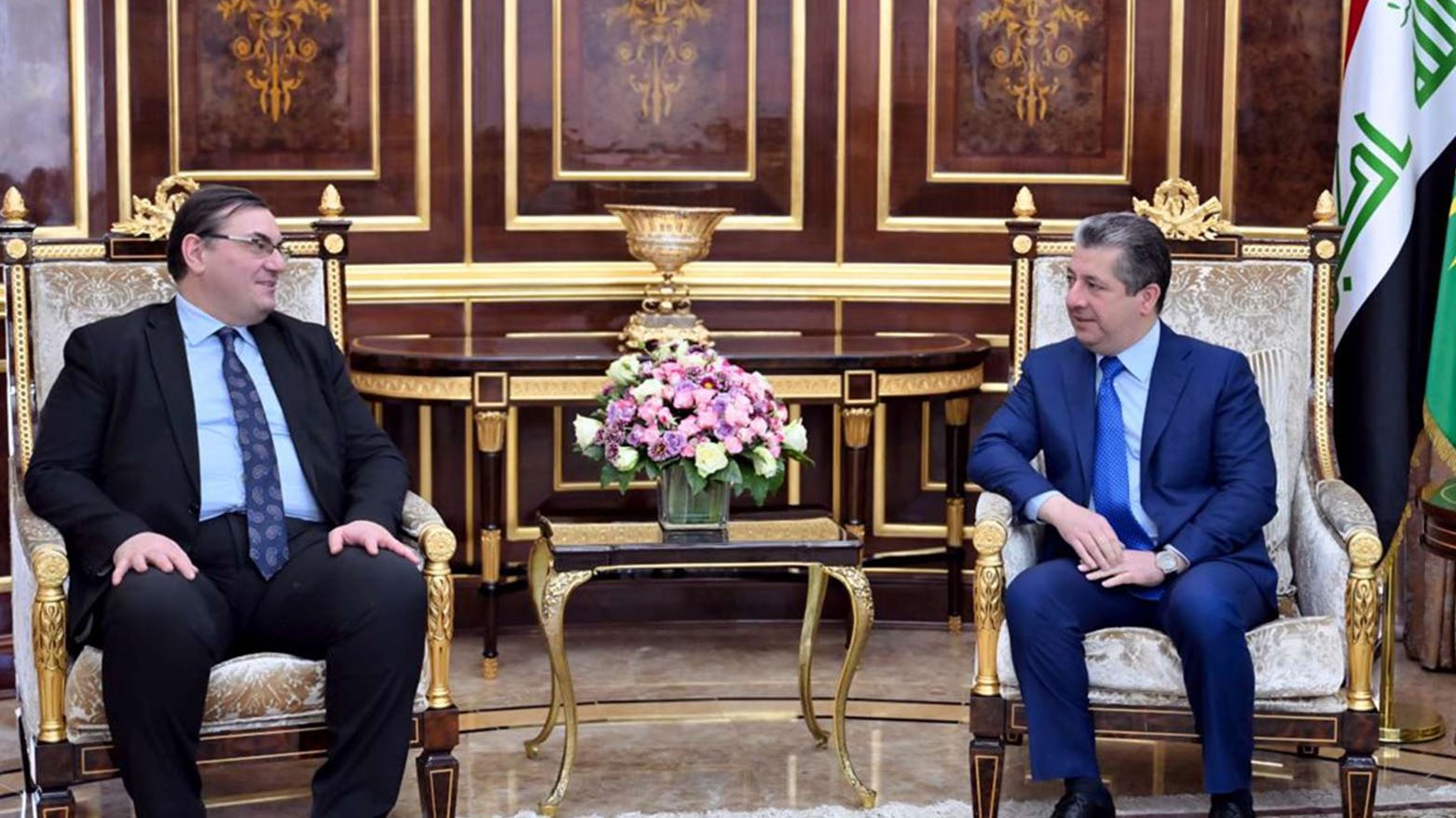 Mesrûr Barzanî û Balyozê Austuryayê tekezî li ser pêşxistina peywendiyên dualî dikin