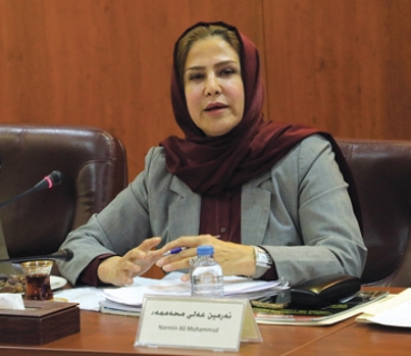 نەرمین عەلی محەمەد بەرزنجی  سەرپەرشتیاری پەروەردەیی لە پەروەردەی سلێمانی/ ڕۆژئاوا:     پێویستە هەوڵ بدەین ئاستی مامۆستایان بەرز بكەینەوەو توناداریان بكەین