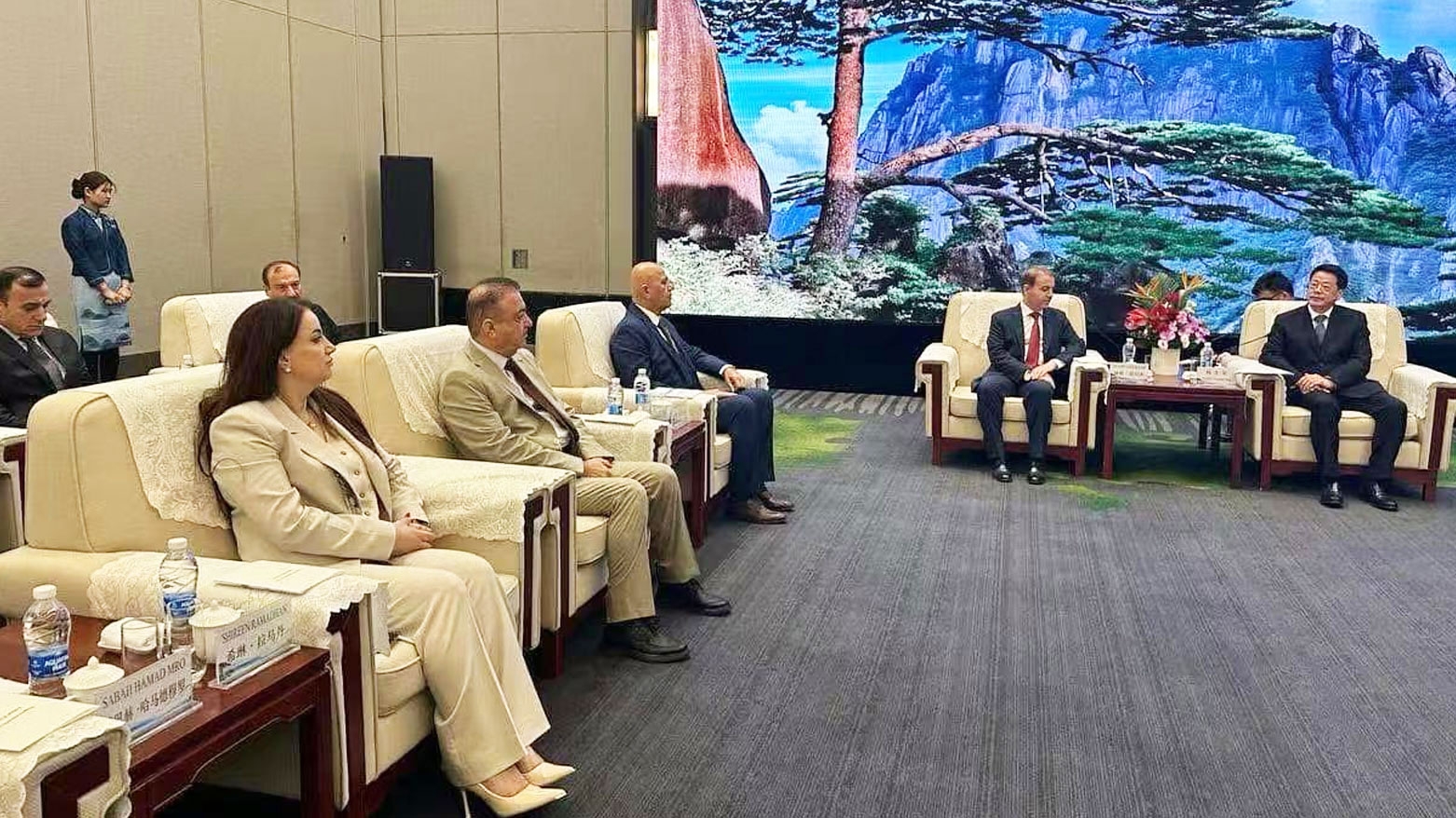 وفد الديمقراطي الكوردستاني يلتقي في الصين بمسؤول مقاطعة آنهو