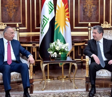 سەرۆک وەزیرانی هەرێمی کوردستان، پێشوازیی لە مستەفا کازمی، سەرۆک وەزیرانی پێشووی فیدراڵ کرد.